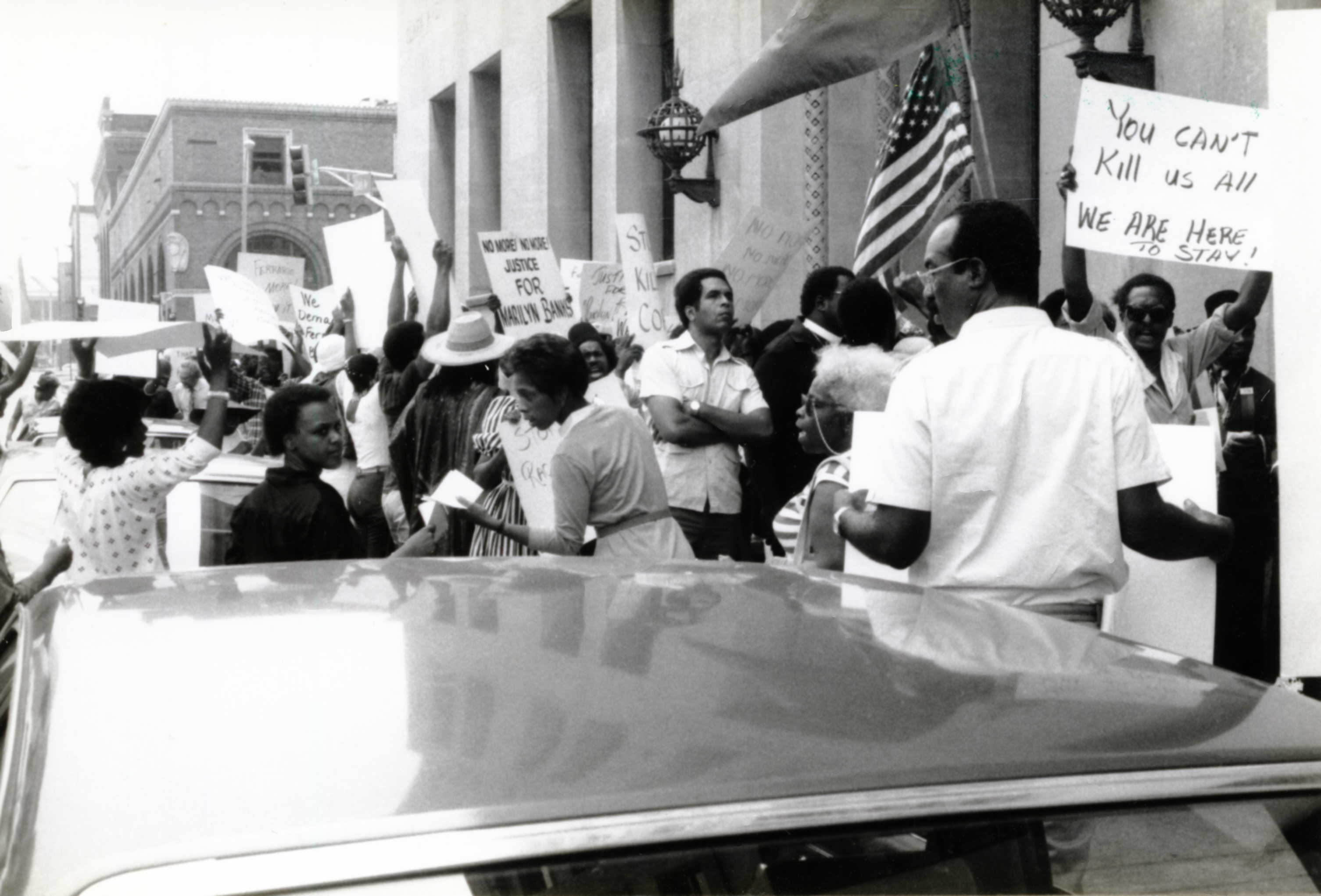 Marilyn Banks Rally, 1983