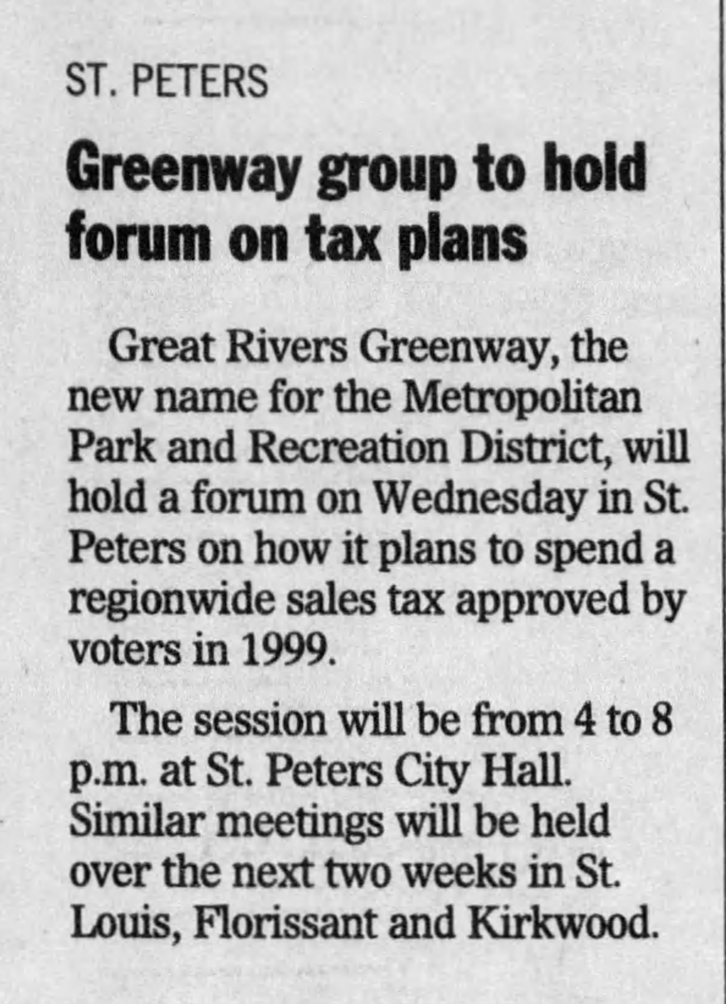Greenway group to hold forum on tax plans
https://www.newspapers.com/image/141532018/