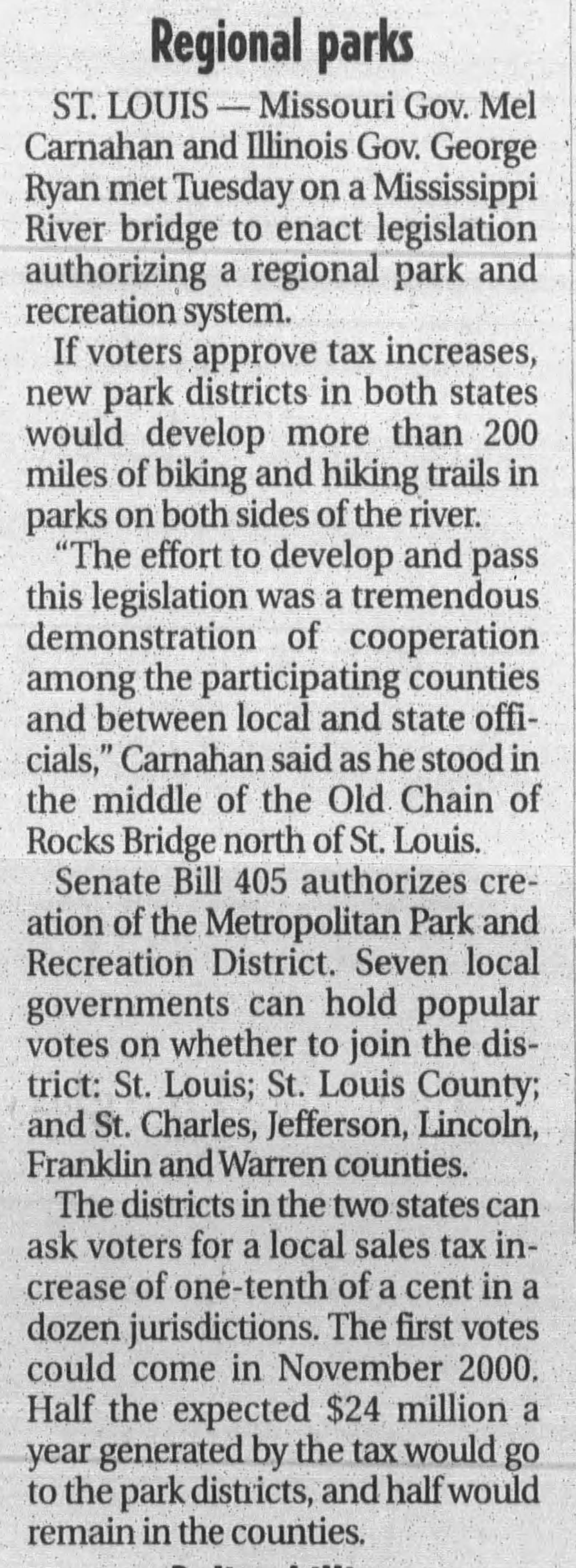 Regional Parks
https://www.newspapers.com/image/820320654/