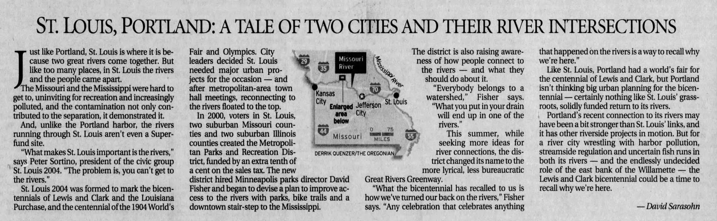 St. Louis, Portland: A Tale of Two Cities and Their River Intersections
https://www.newspapers.com/image/1089623098/
