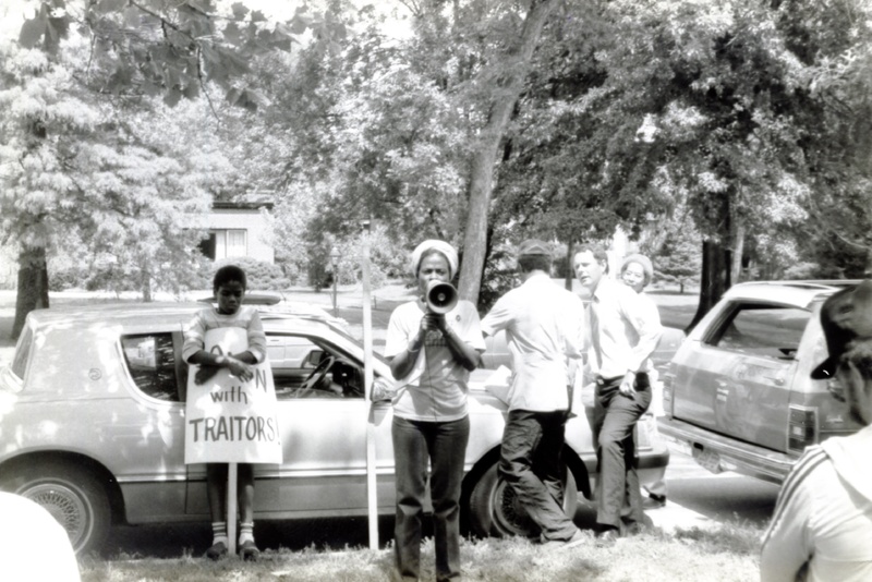 The Black United Front Anti-Apartheid Rally,1985