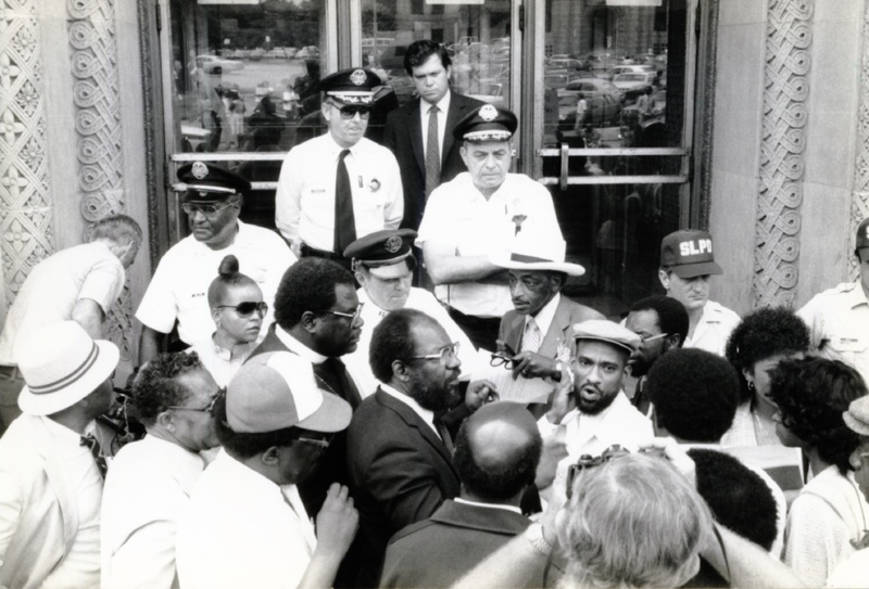 Marilyn Banks Rally, 1983