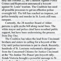 CAPCR Boycott Convention and Tourism 2003