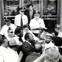 Marilyn Banks Rally, 1983